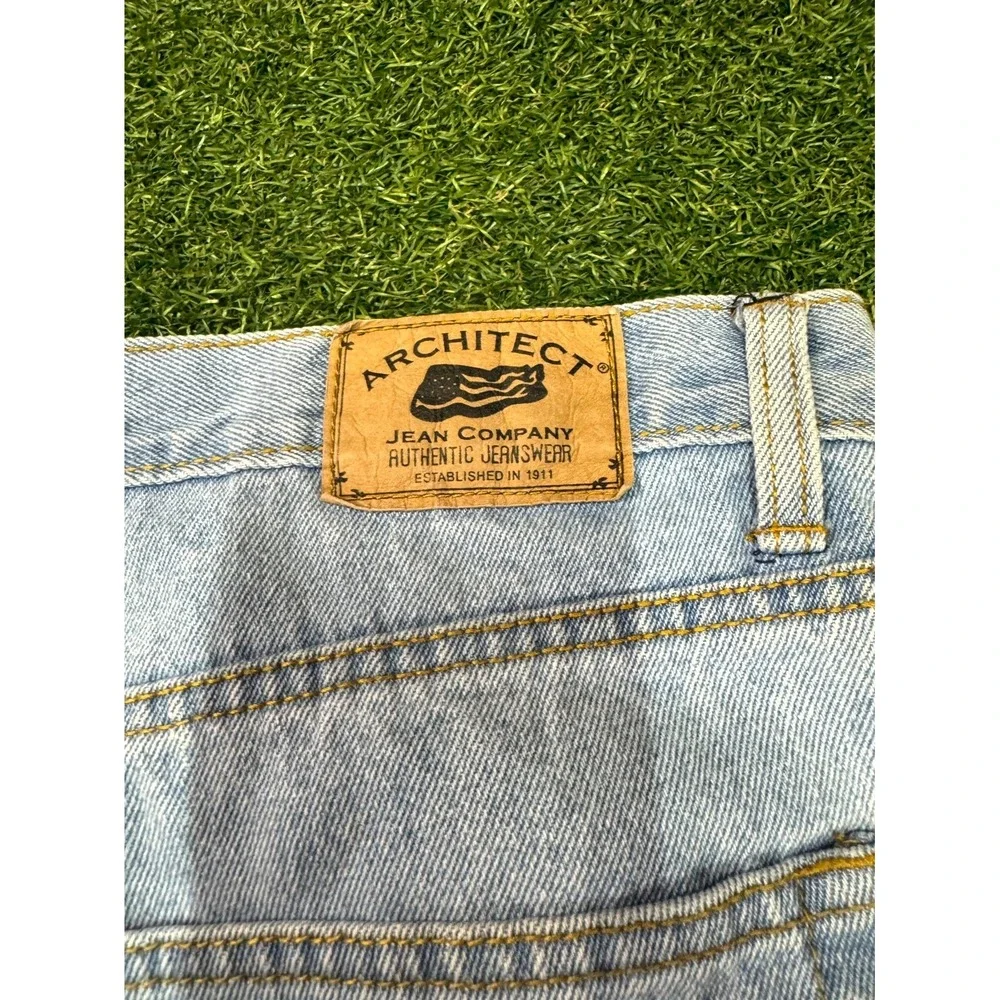 Architect Jean Company Jeans Mens 36 X 30 Blue‎ Denim Regular Fit Straight Leg